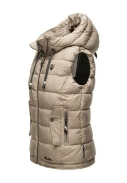 Marikoo Taisaa - Bodywarmer - Taupe -Marikoo cff8816281eb49f89b0f0125180b5c0a