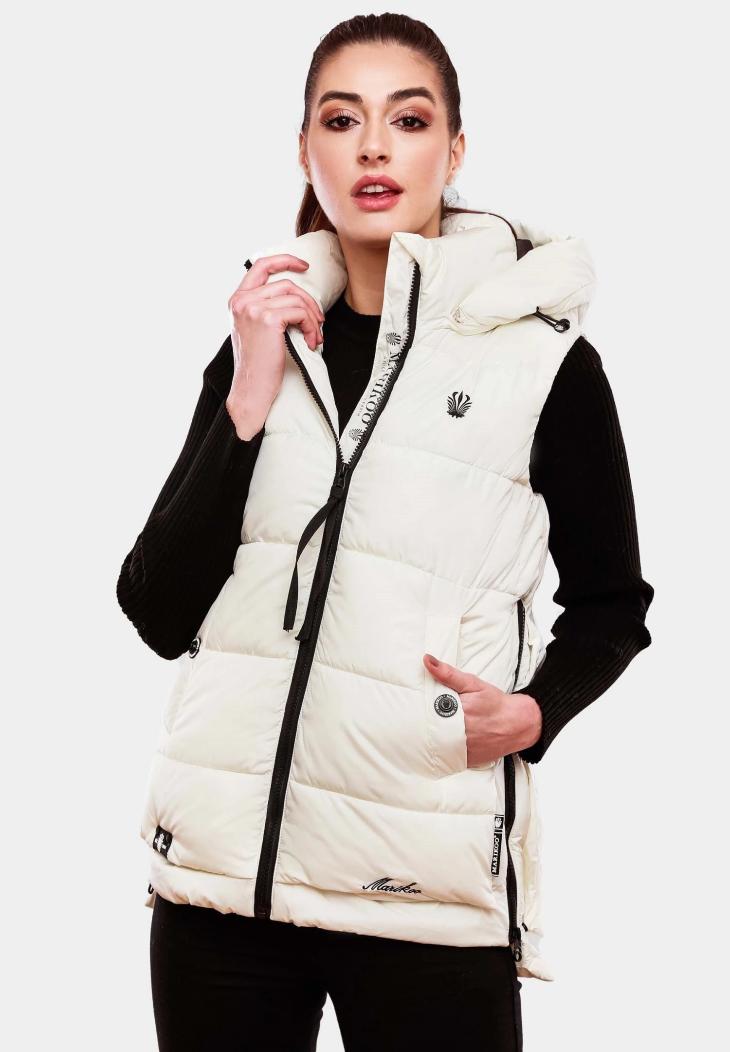 Marikoo Zarinaa - Bodywarmer - Offwhite 1 Marikoo Zarinaa - Bodywarmer - Offwhite
