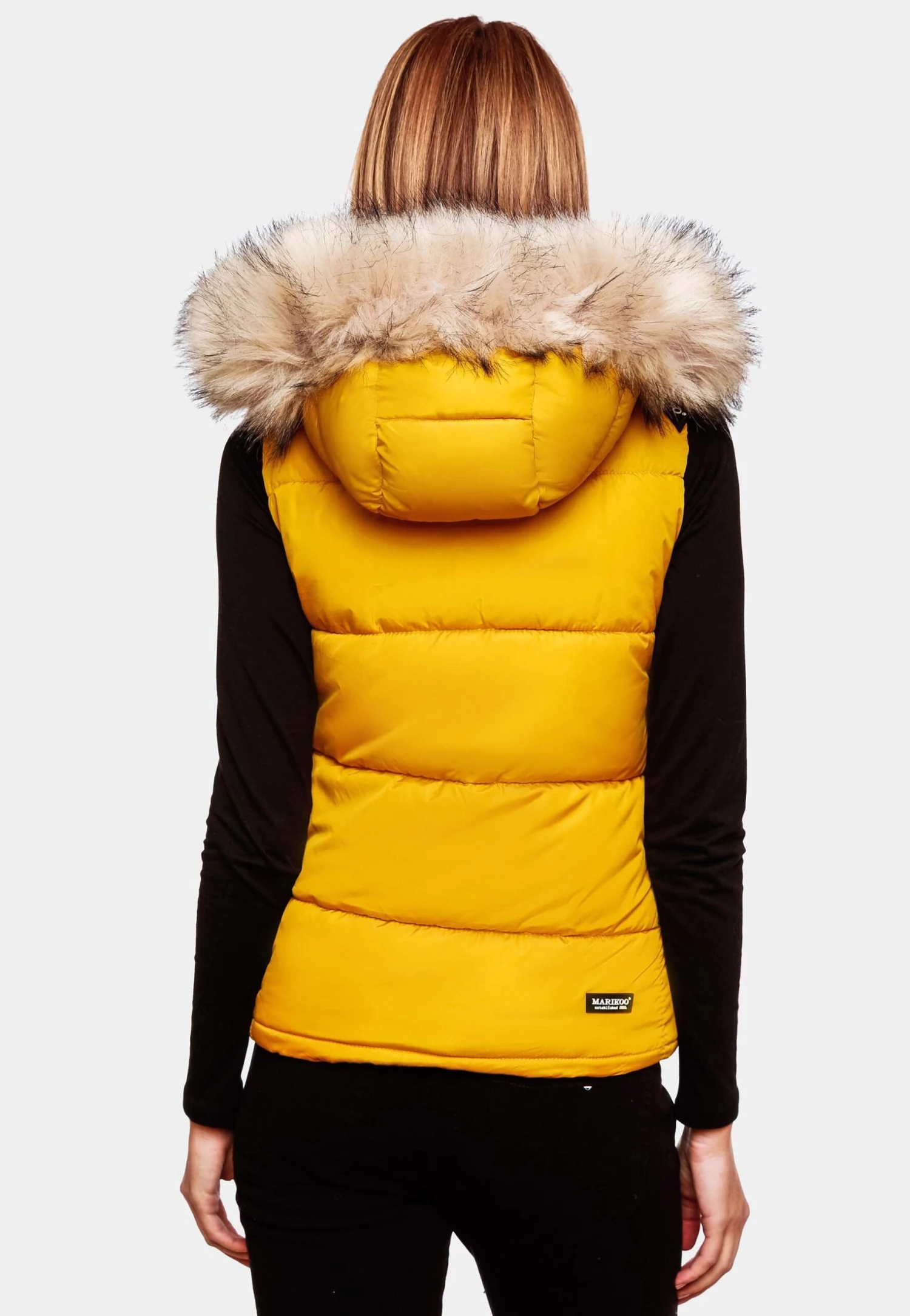 Marikoo Bodywarmer - Yellow 2 Marikoo Bodywarmer - Yellow - Afbeelding 2