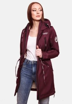 Marikoo Racquelle - Parka - Dark Red Melange