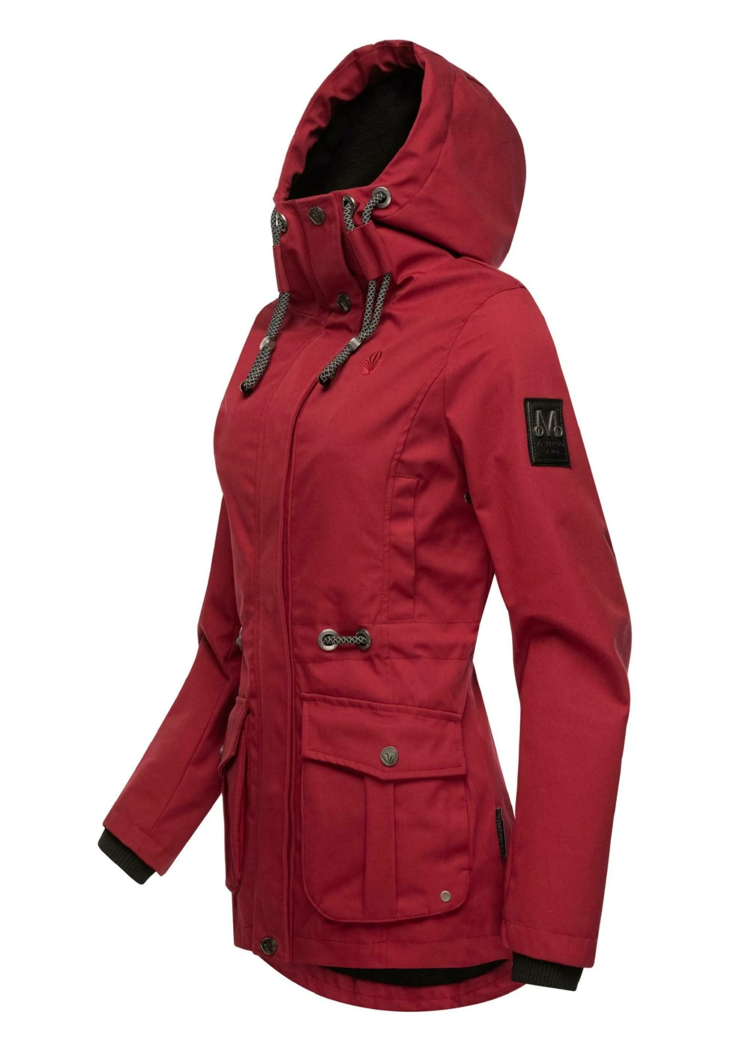 Marikoo Babetaa- Parka - Blood Red 2 Marikoo Babetaa- Parka - Blood Red - Afbeelding 2