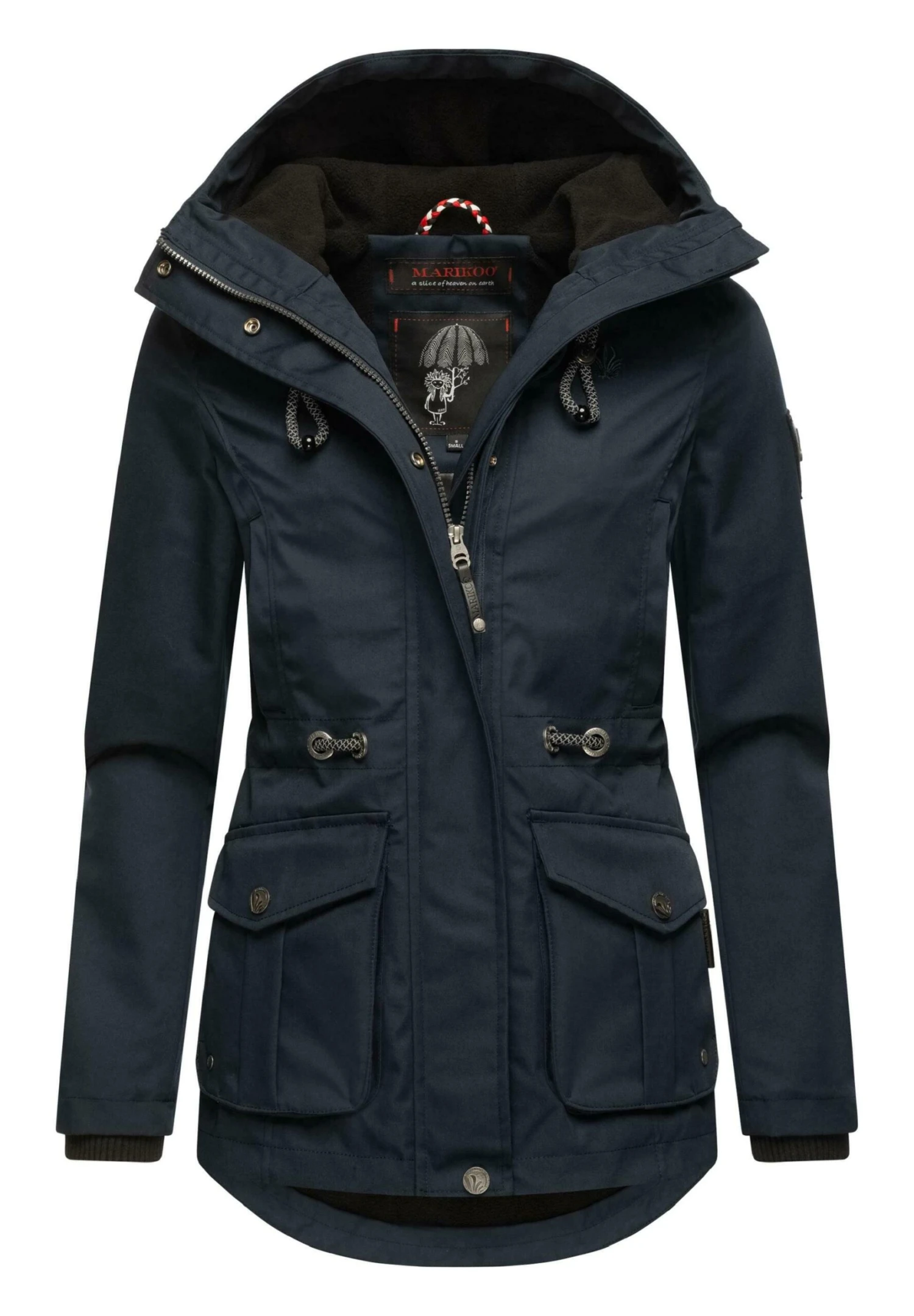 Marikoo Babetaa- Parka - Dark Blue 5 Marikoo Babetaa- Parka - Dark Blue - Afbeelding 5