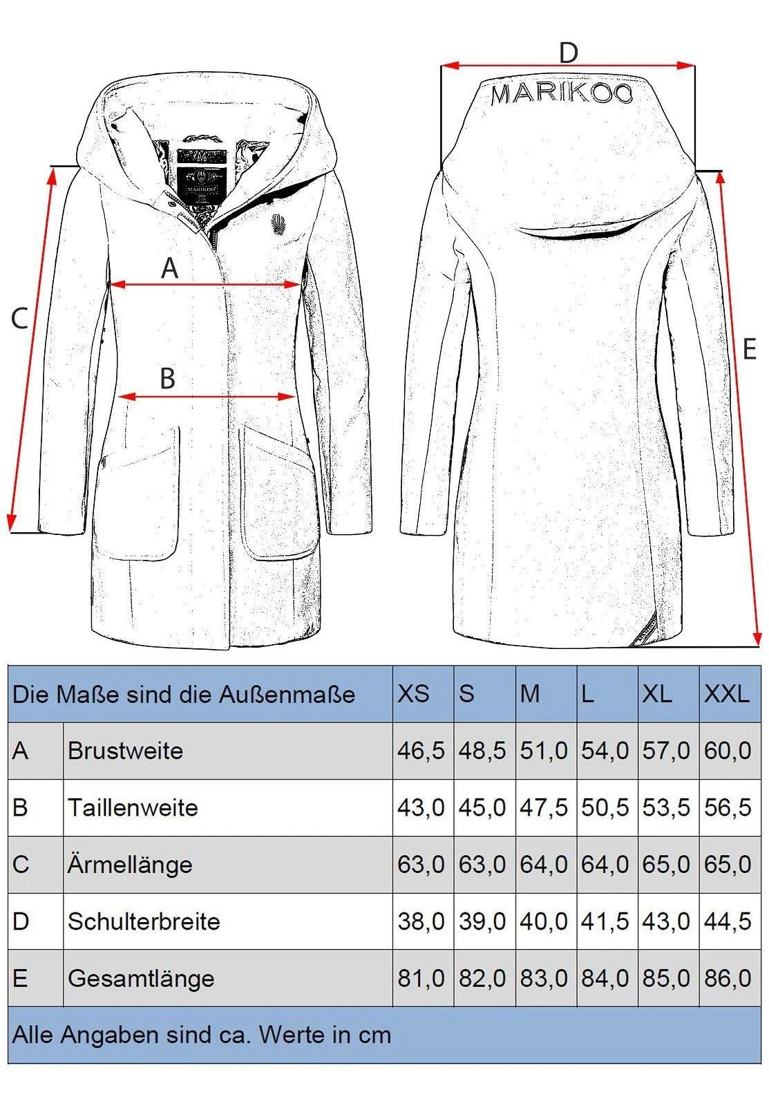 Marikoo Winterjas - Navy 5 Marikoo Winterjas - Navy - Afbeelding 5