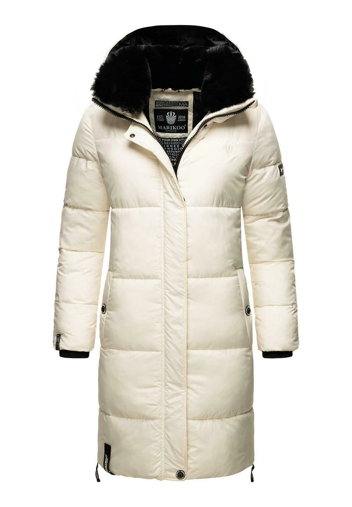 Marikoo Streliziaa - Winterjas - Offwhite 1 Marikoo Streliziaa - Winterjas - Offwhite