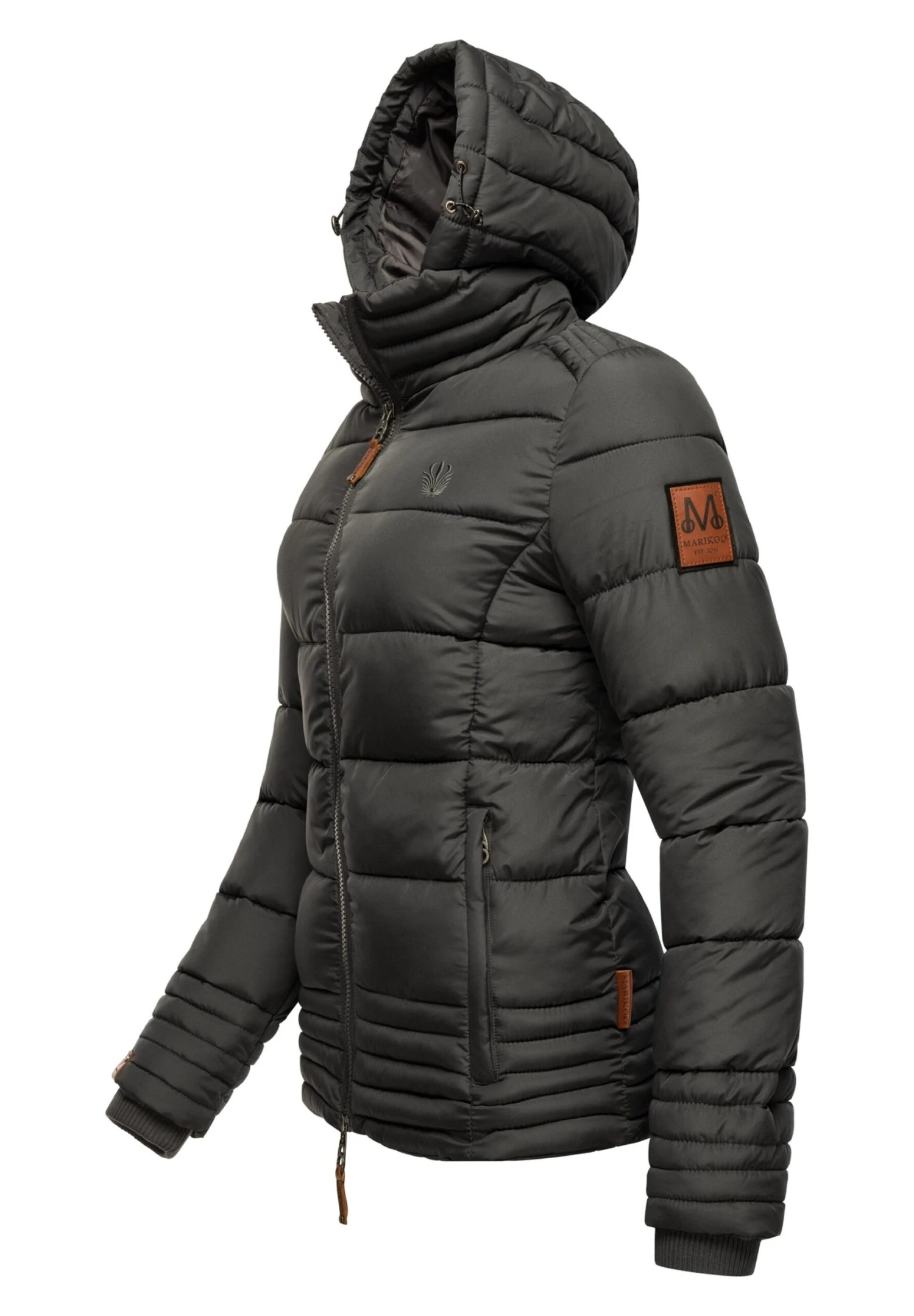 Marikoo Winterjas - Anthrazit 7 Marikoo Winterjas - Anthrazit - Afbeelding 7